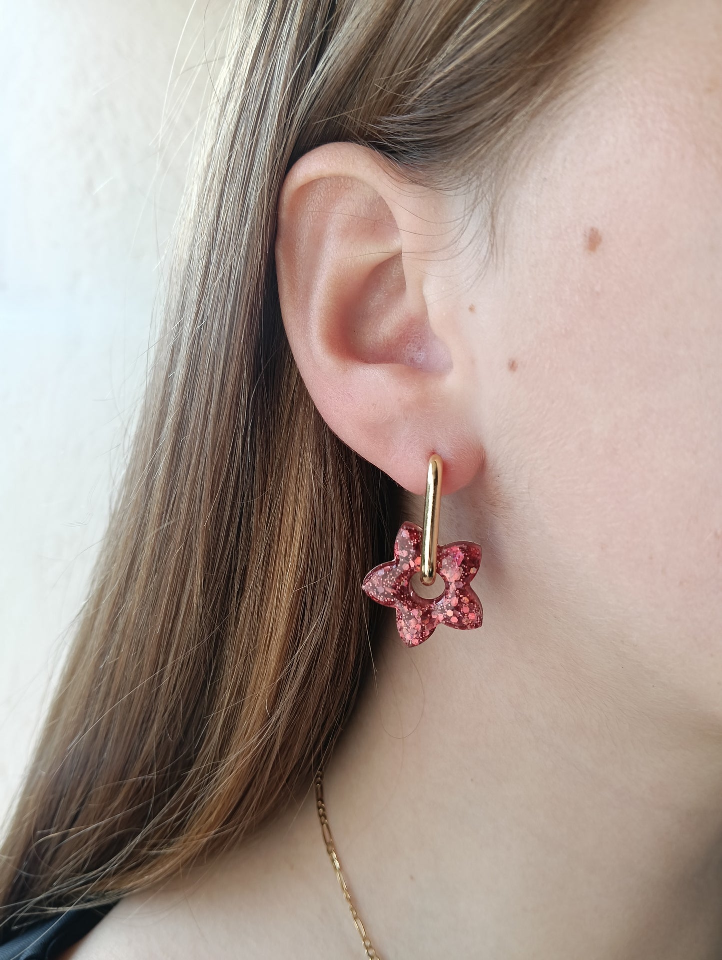 Pampilles en résine ou pâte polymère