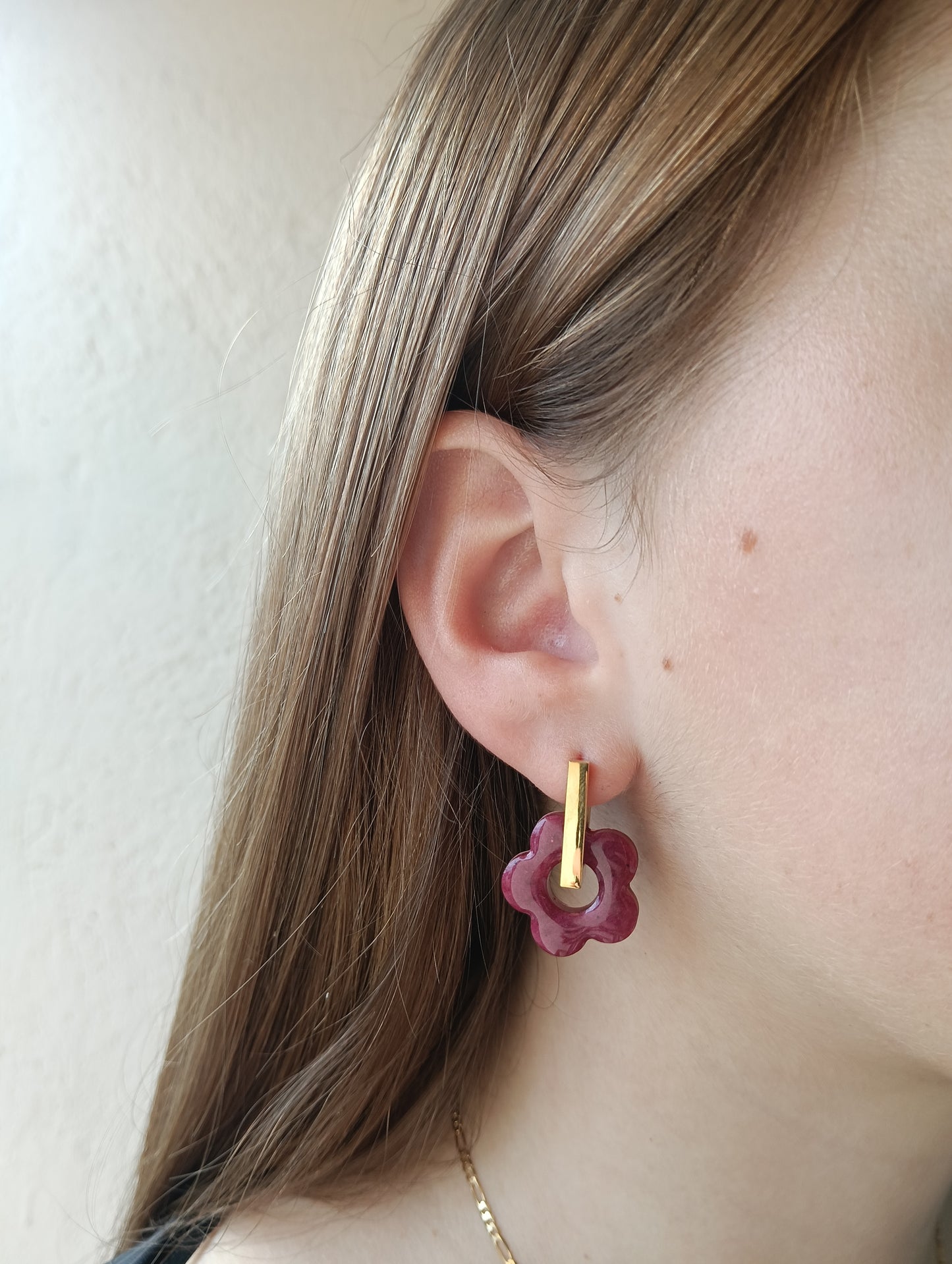 Pampilles en résine ou pâte polymère