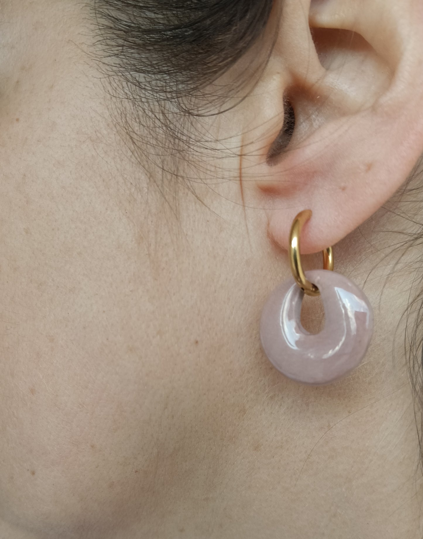 Pampilles en résine ou pâte polymère