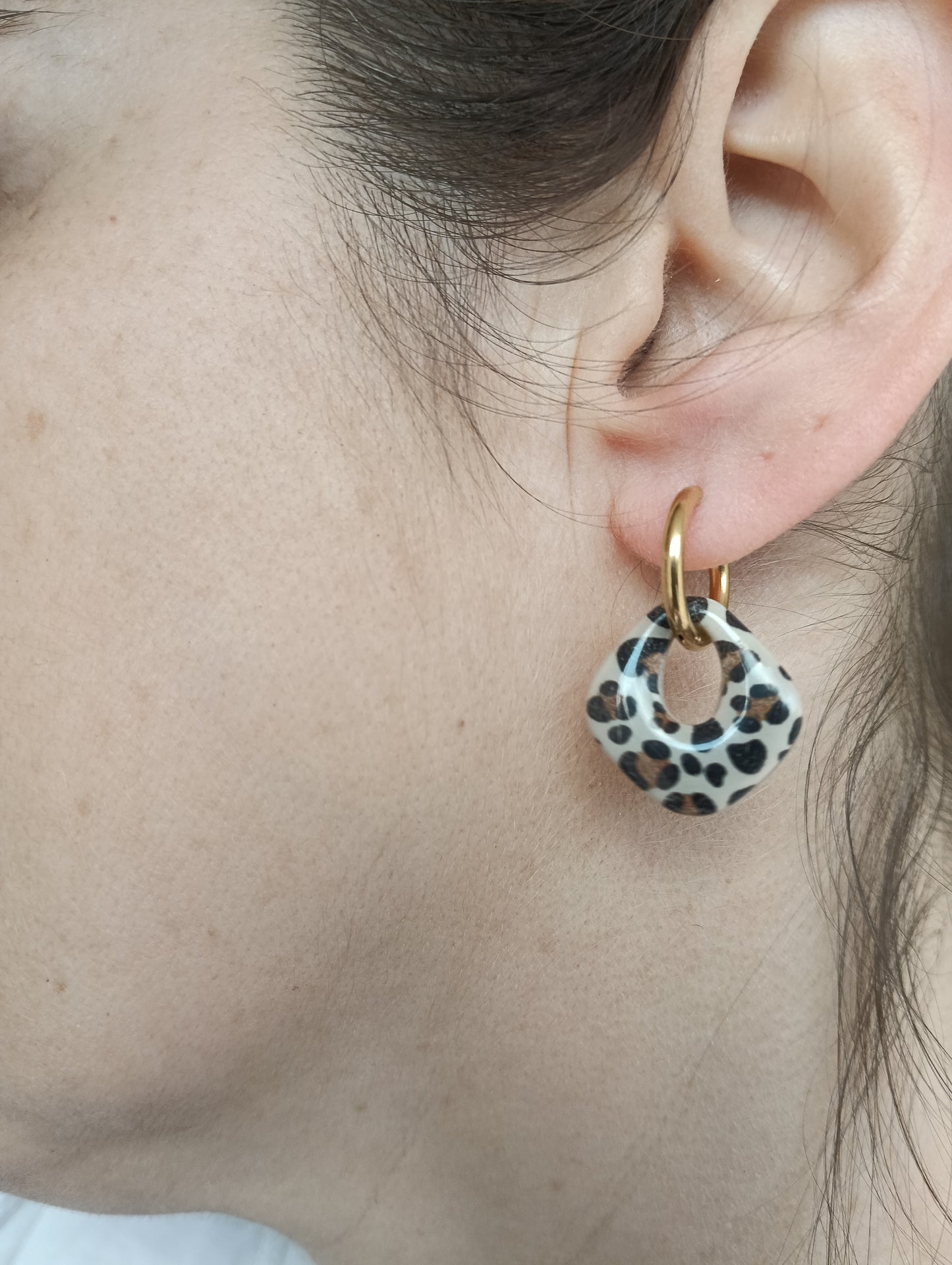 Pampilles en résine ou pâte polymère