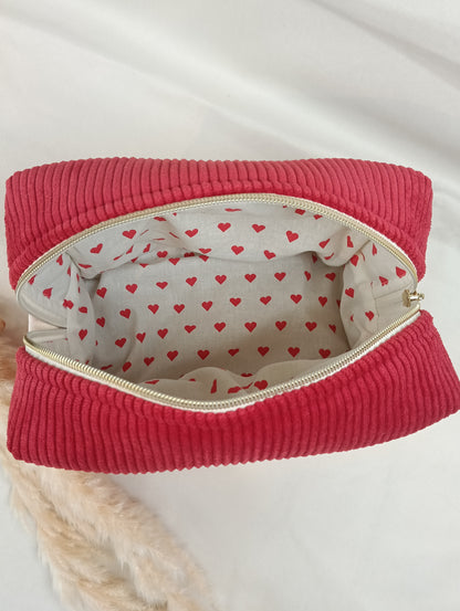 Trousses de toilette molletonnée