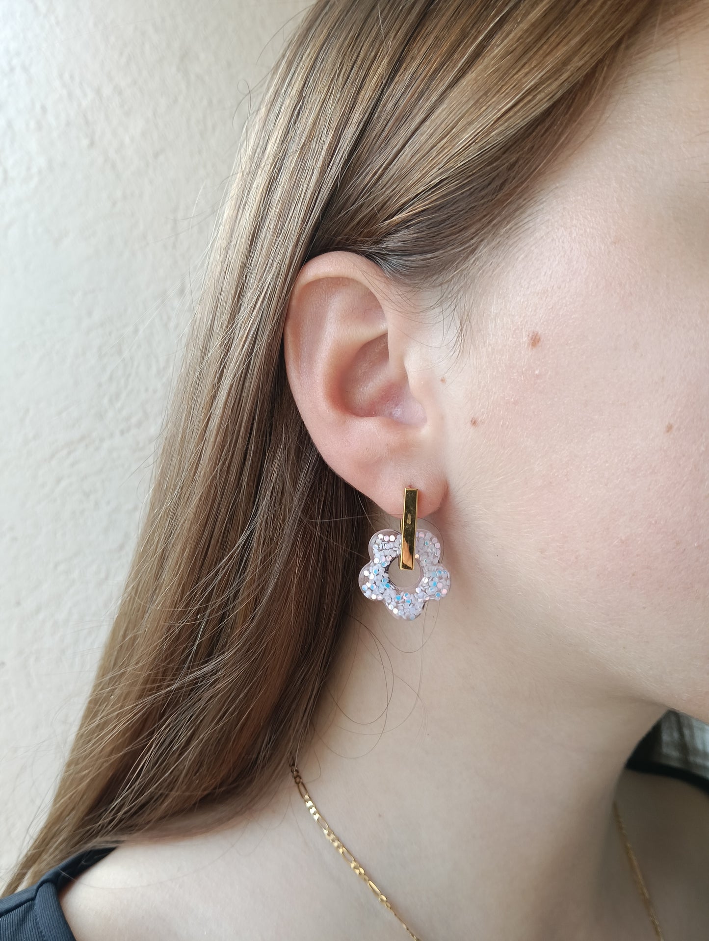 Pampilles en résine ou pâte polymère