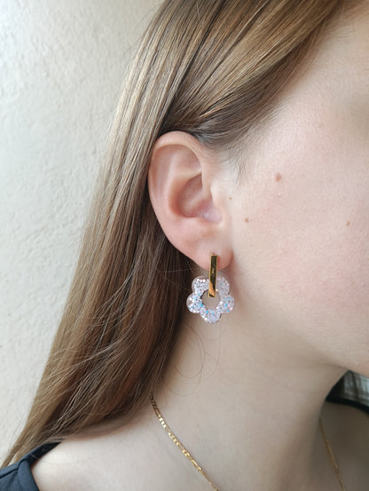 Pampilles en résine ou pâte polymère