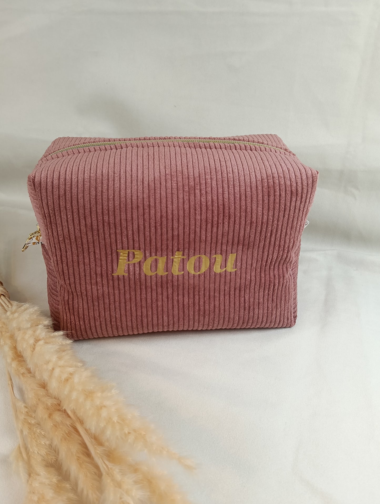 Trousses de toilette molletonnée