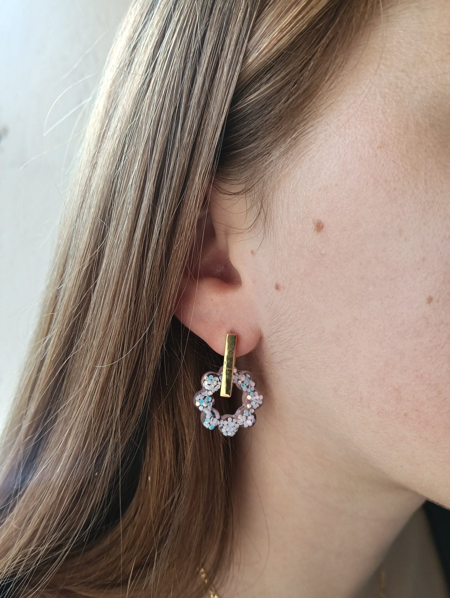 Pampilles en résine ou pâte polymère