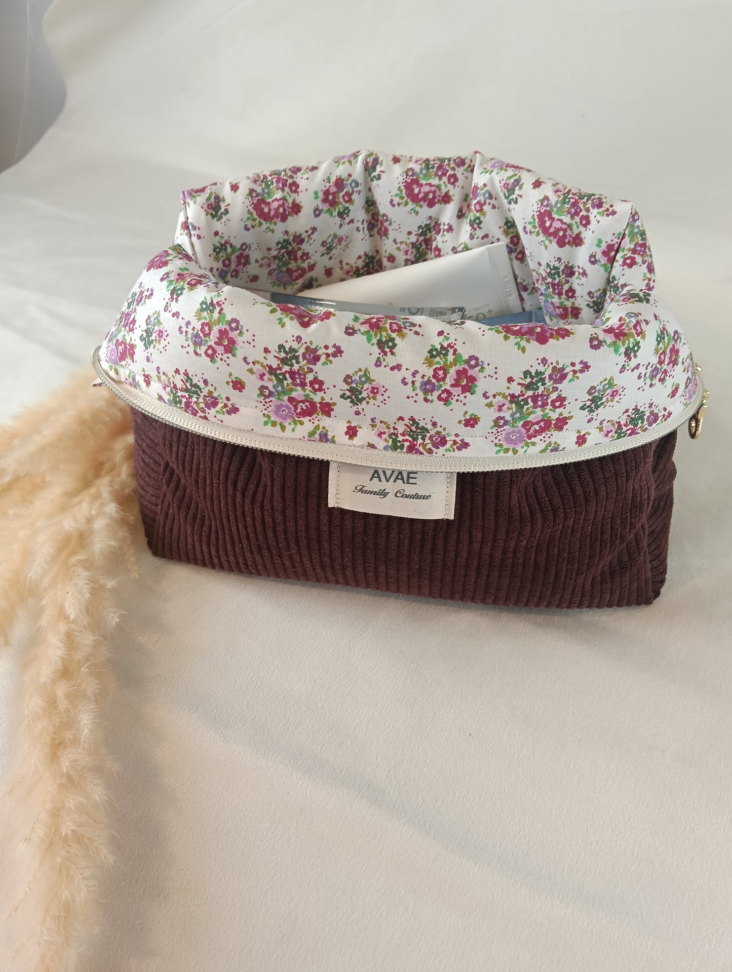 Trousses de toilette molletonnée