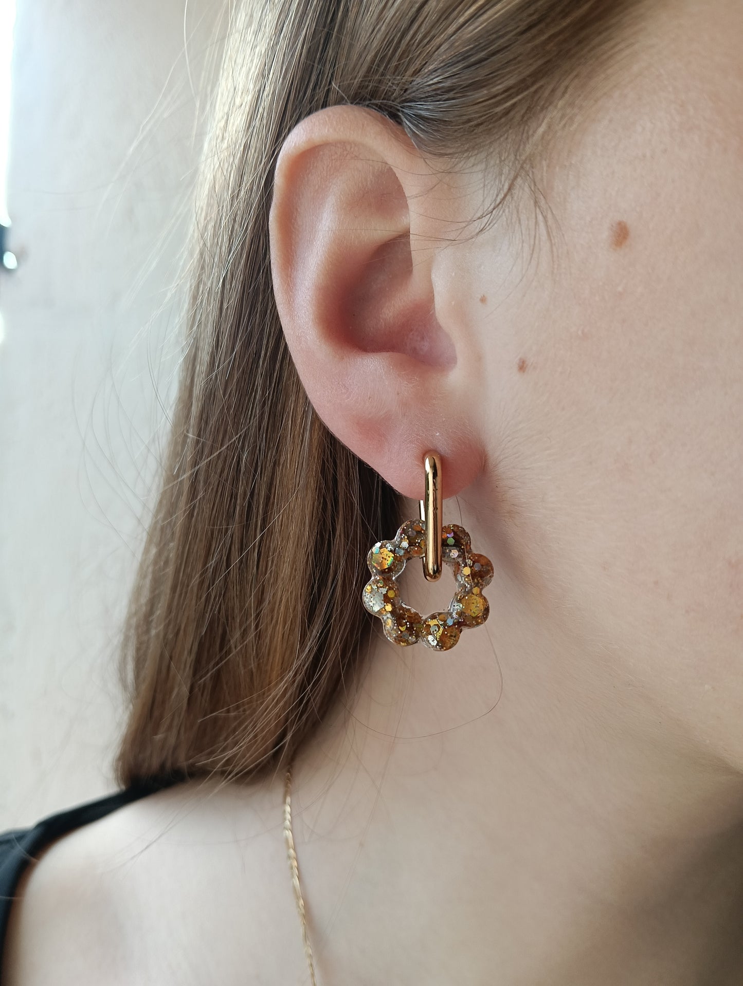 Pampilles en résine ou pâte polymère