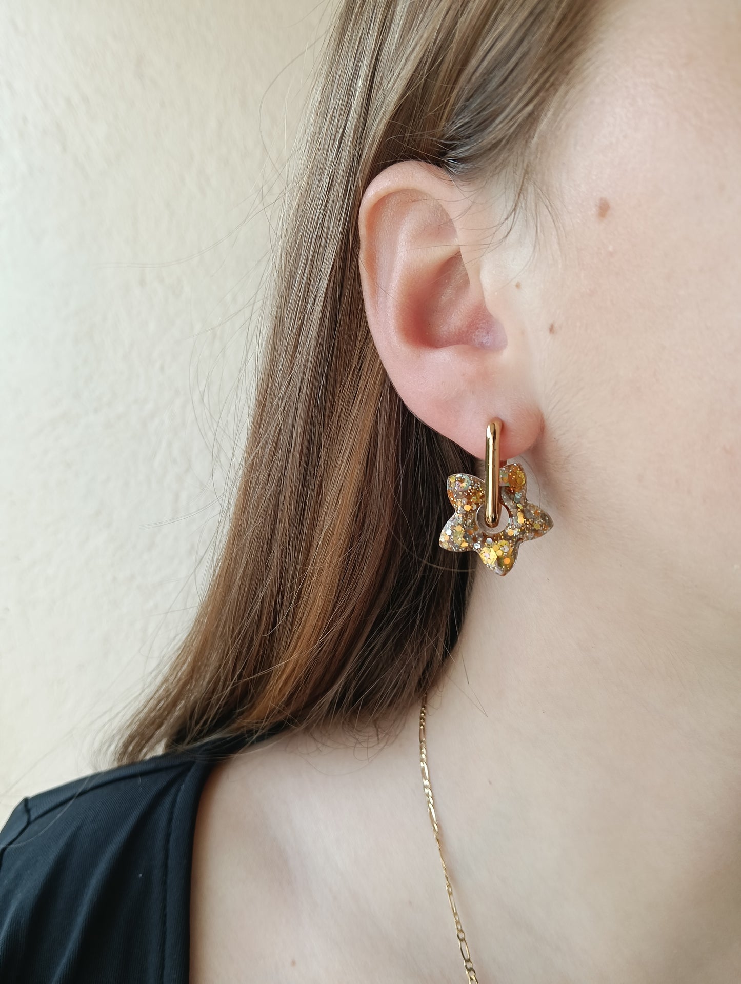 Pampilles en résine ou pâte polymère