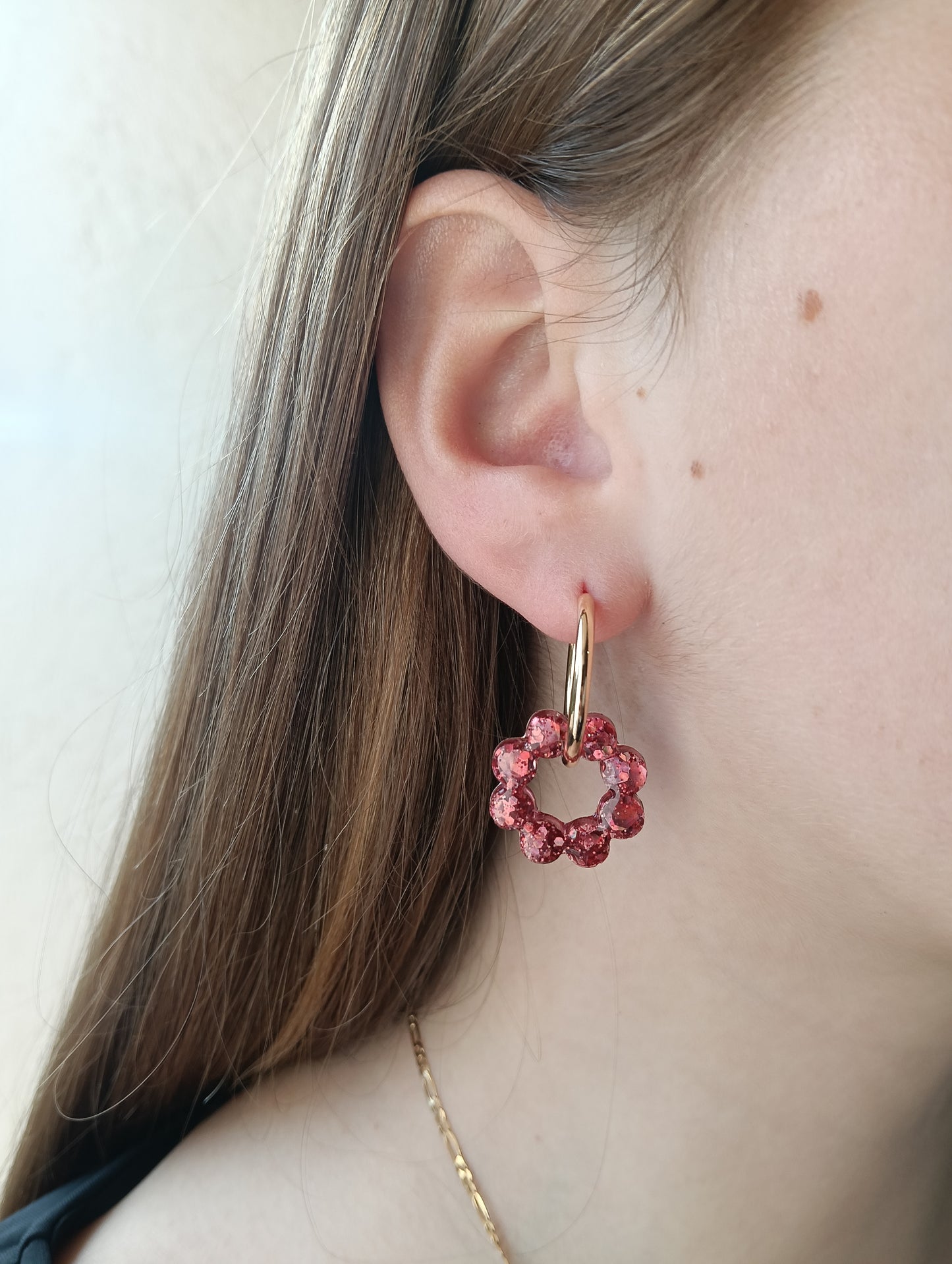 Pampilles en résine ou pâte polymère