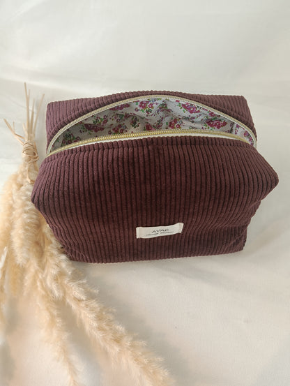 Trousses de toilette molletonnée