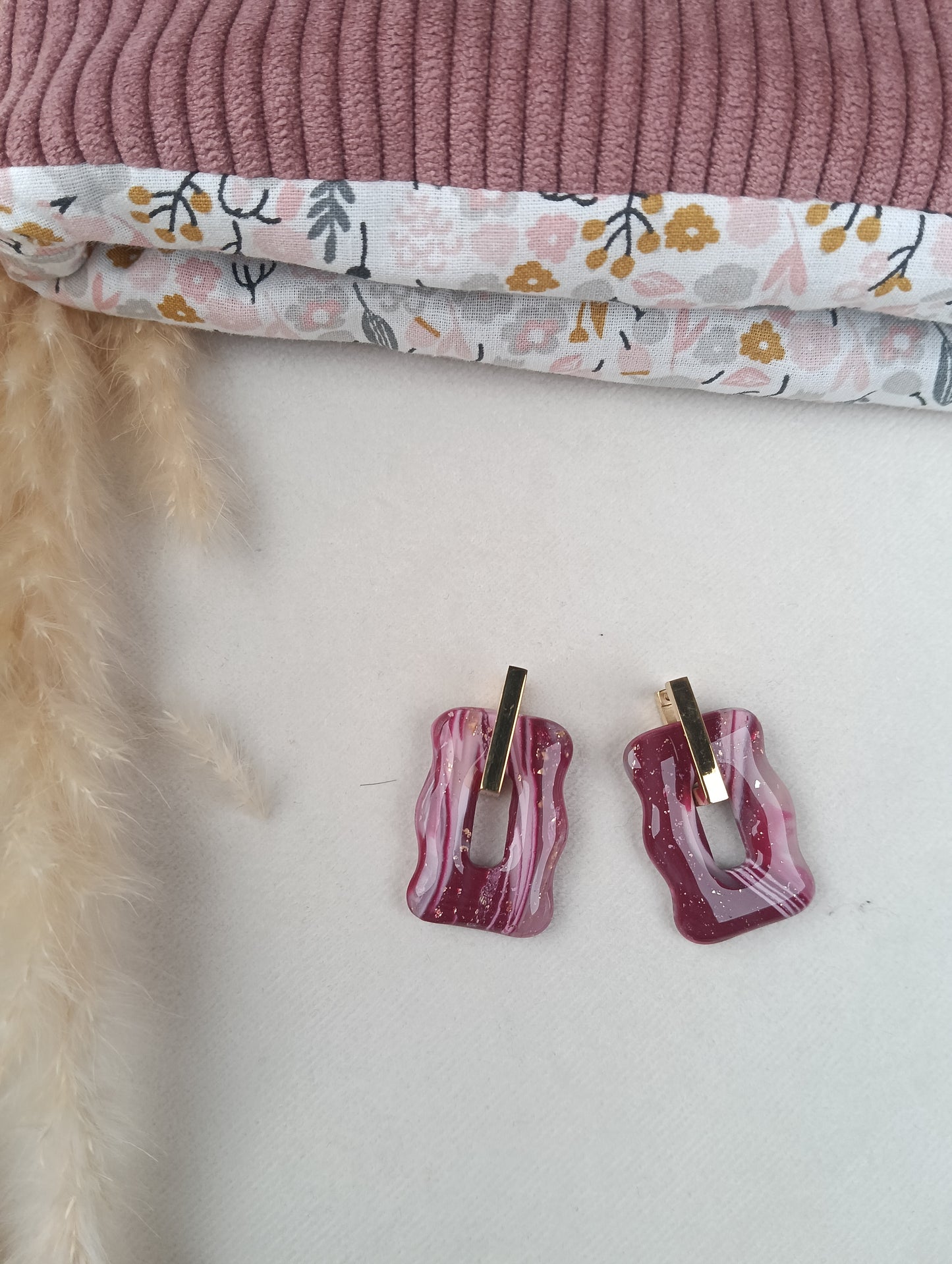 Pampilles en résine ou pâte polymère