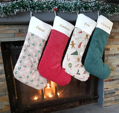 Chaussette de Noël personnalisée