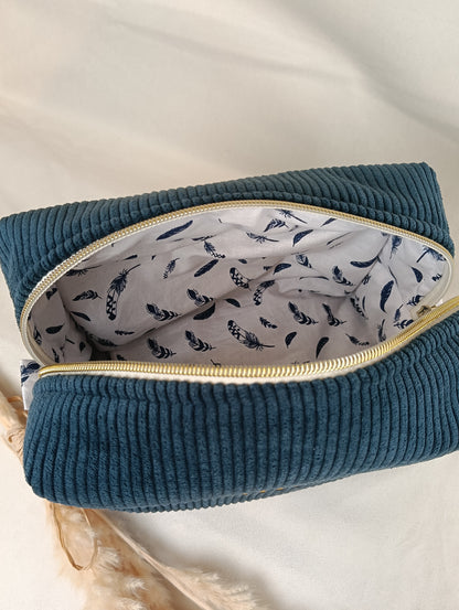 Trousses de toilette molletonnée