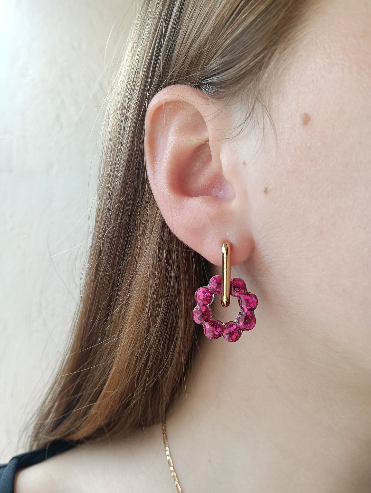 Pampilles en résine ou pâte polymère