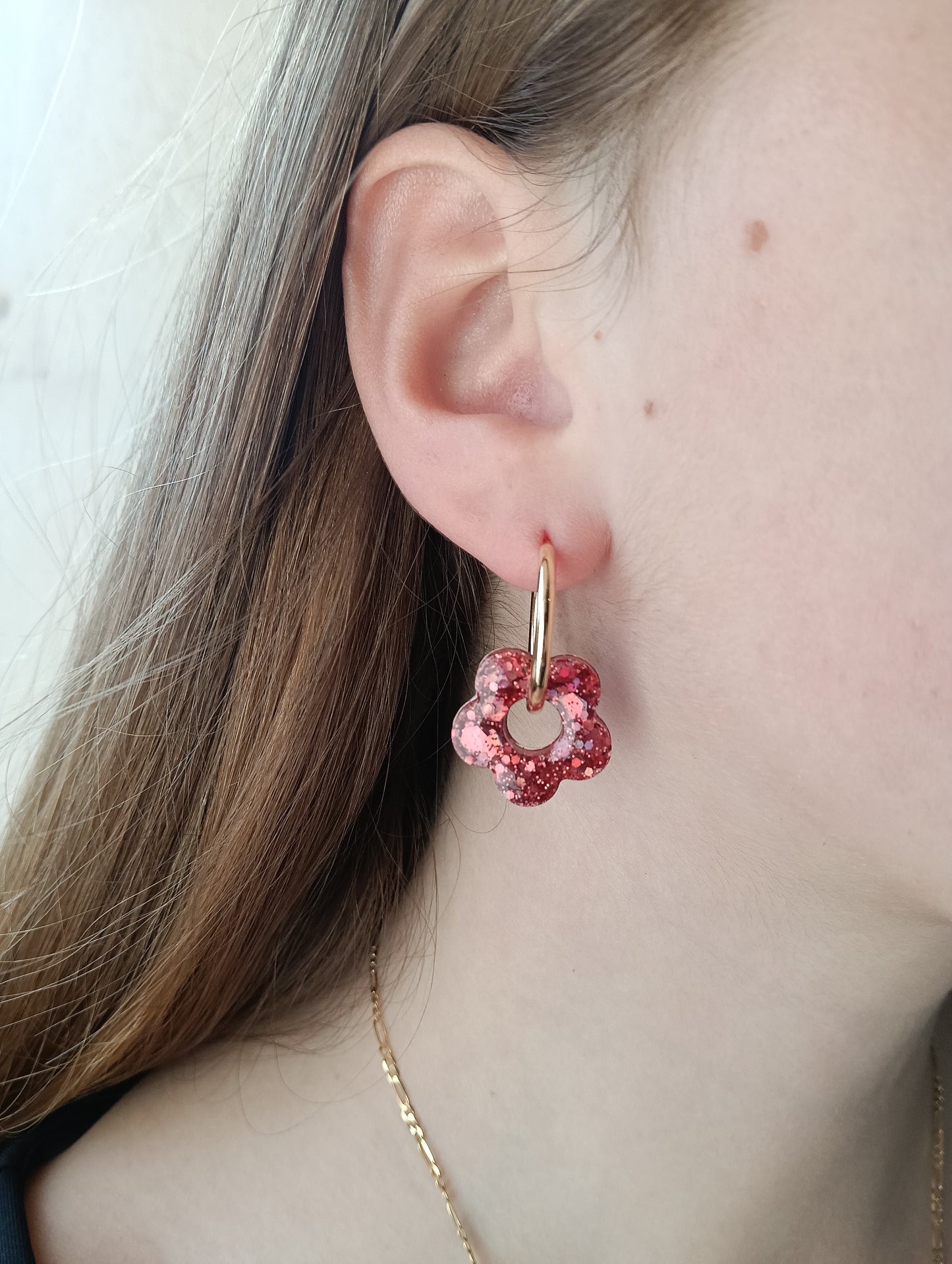 Pampilles en résine ou pâte polymère