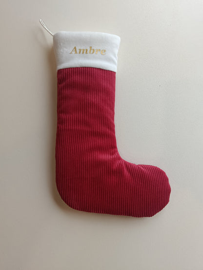 Chaussette de Noël personnalisée